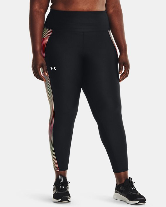 Damen HeatGear® Armour Panel Ankle-Leggings, Black, pdpMainDesktop image number 0